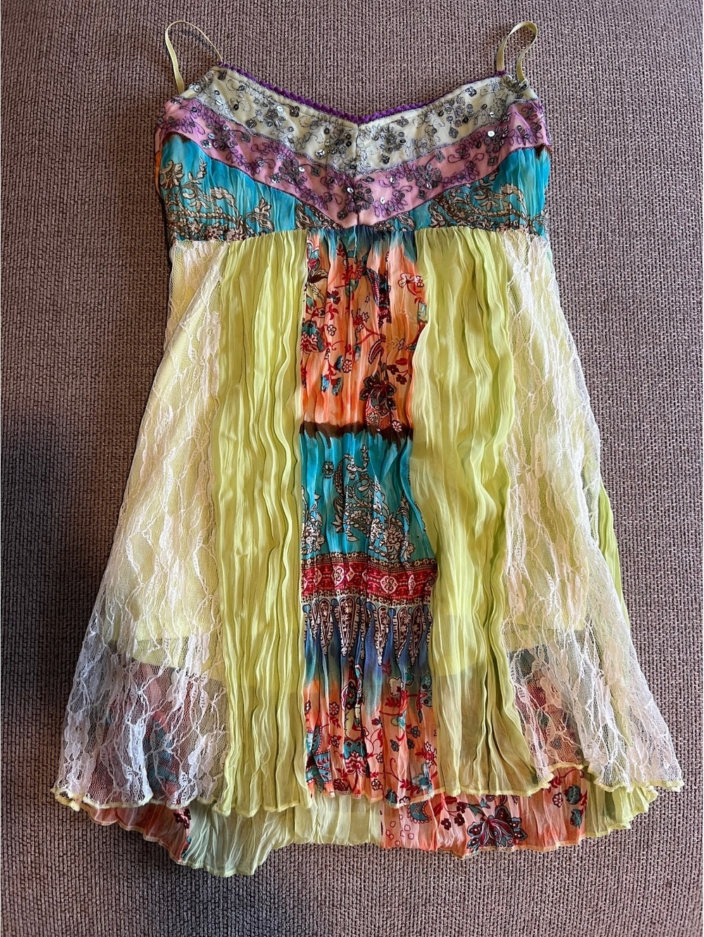 Vintage No Boundaries Boho Babydoll